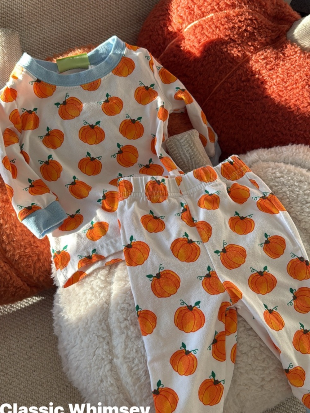 Classic Whimsy Kids Pumpkin Pajama
